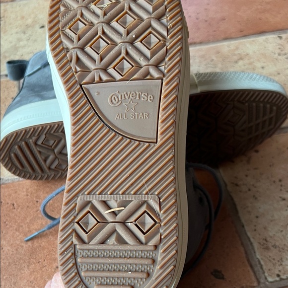 Converse Charcoal High-Top Sneakers - Picture 6 of 6